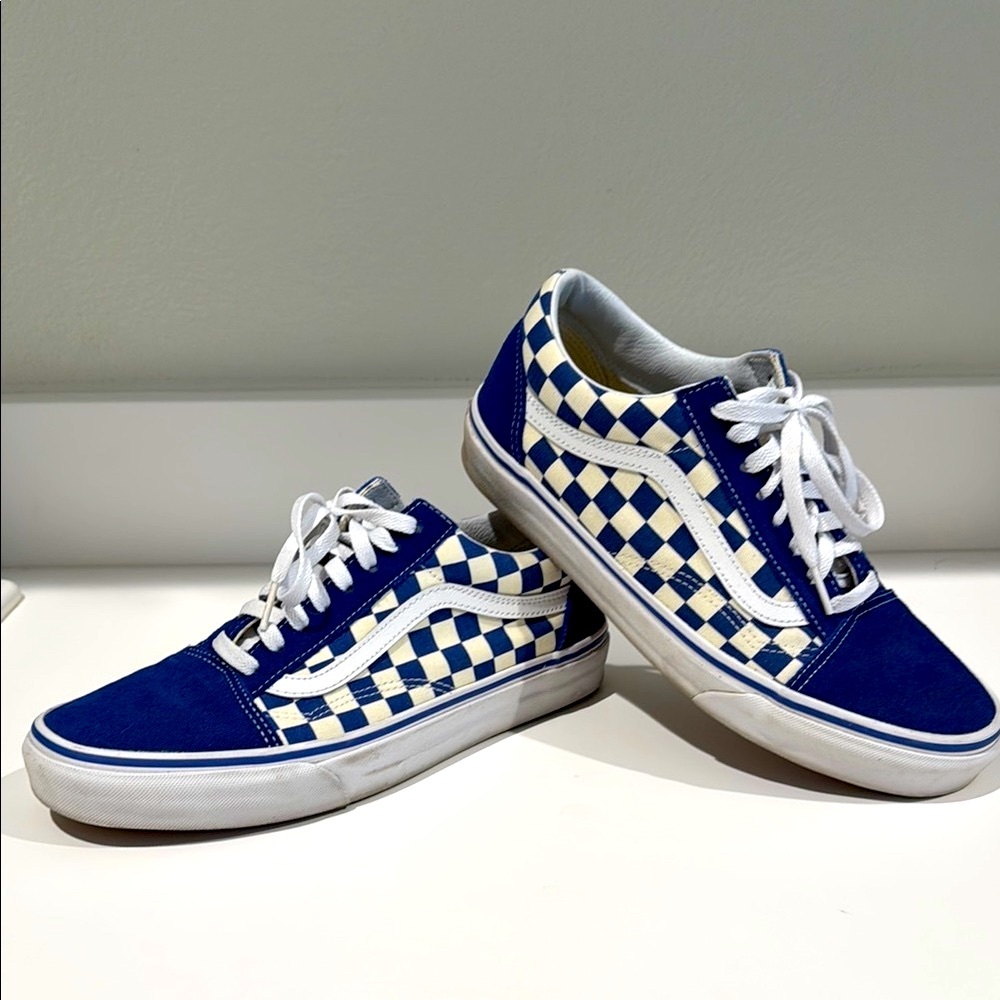 Vans Old Skool Checkerboard Wmns 9.5/Mns 8